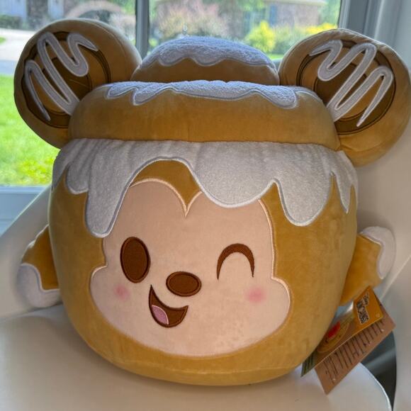 Disney Other - NWT | 14.5 Disney Munchlings Mickey Cinnamon Swirl Bun - New with Tags!